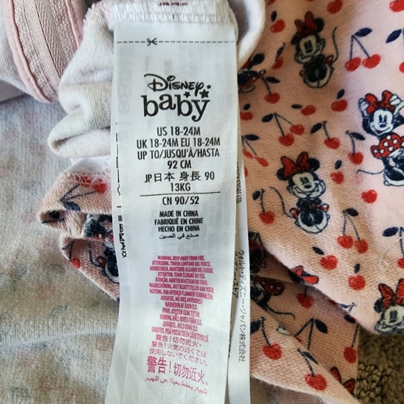 Disney Minnie Mouse Poncho (18-24 months) and Minnie Mouse Jacket (3T) - Picture 4 of 10